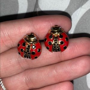Kate Spade Ladybug Earrings